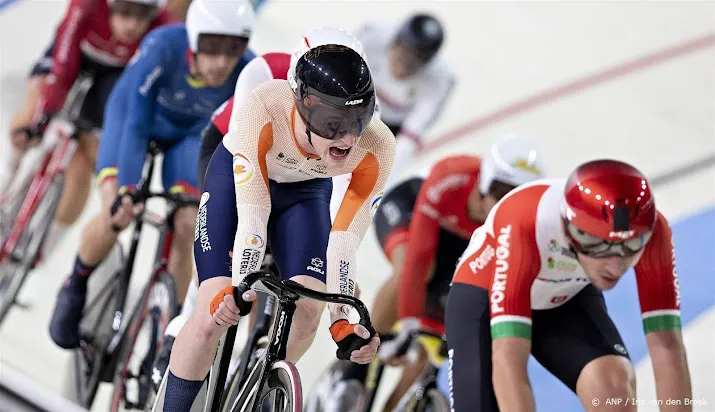 heijnen pakt brons op ek baanwielrennen