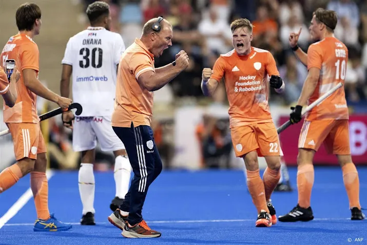 hockeyers gaan in finale ek tegen engeland voor titelprolongatie