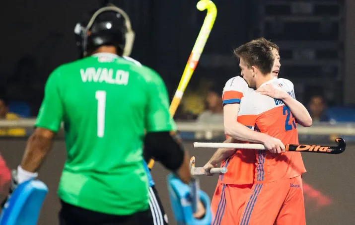 hockeyers geven winst weg tegen argentinie