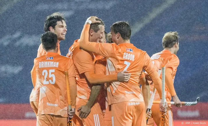hockeyers winnen eerste duel van groot brittannie