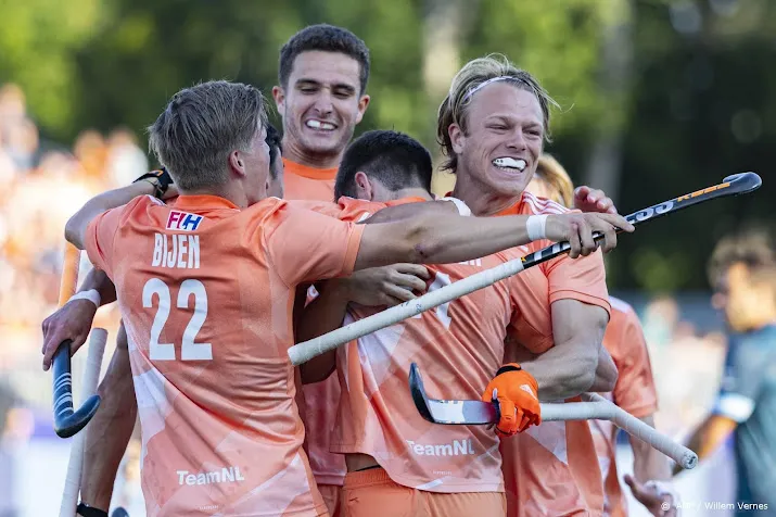 hockeyers winnen in pro league van duitsland