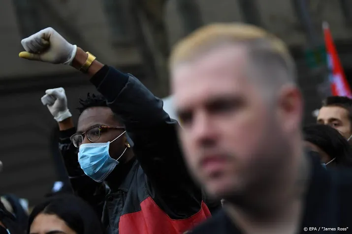 honderden betogers in eindhoven voor manifestatie tegen racisme