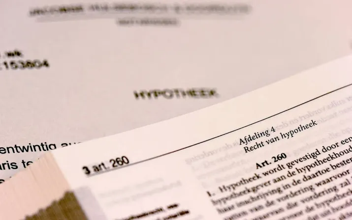 hypotheekakte het meest onleesbare document