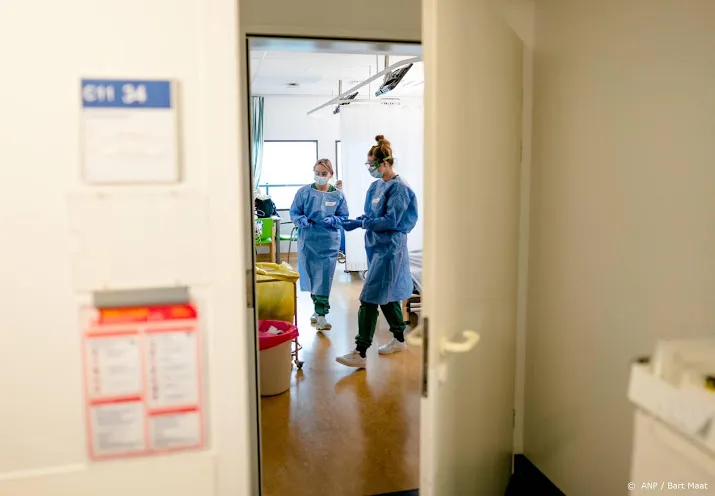 iets meer coronapatienten opgenomen in ziekenhuizen