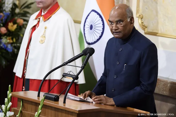 indiase president brengt staatsbezoek aan nederland