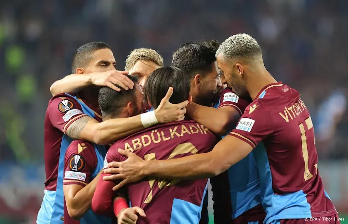 inkomsten europees duel trabzonspor naar overlevenden aardbeving