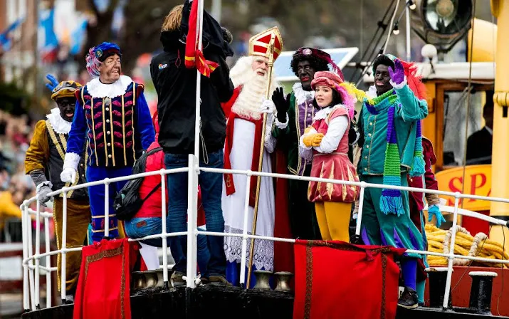 intocht sinterklaas bij zaanse schans