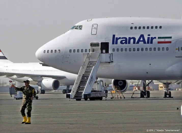 iran air blijft vliegen van schiphol naar teheran