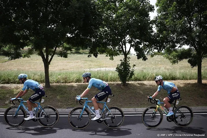 italiaan gazzoli eerste uitvaller in tour de france