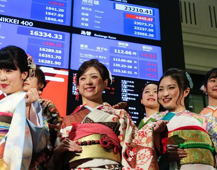 japanse beurs doet stapje terug
