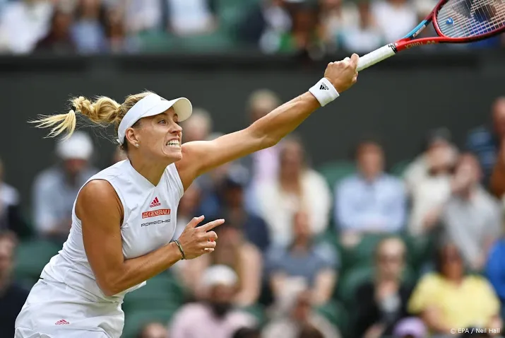 kerber ten koste van gauff naar laatste acht op wimbledon