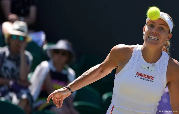 kerber verrassend uitgeschakeld door davis