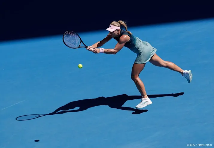 kerber verslaat hercog op australian open