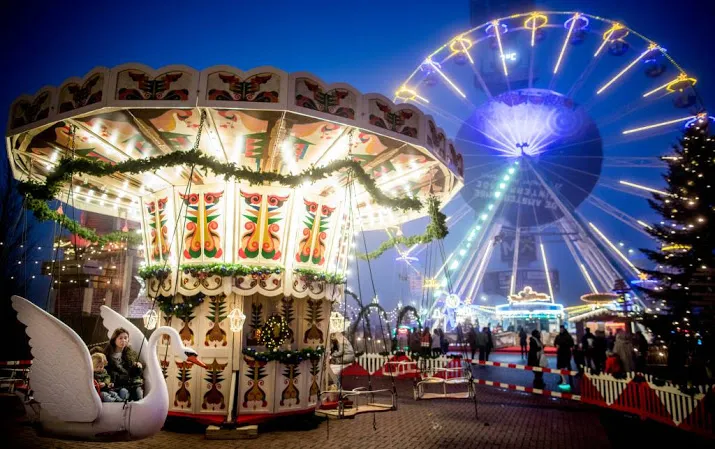 kerstmarkt zichtbaar en onzichtbaar toezicht