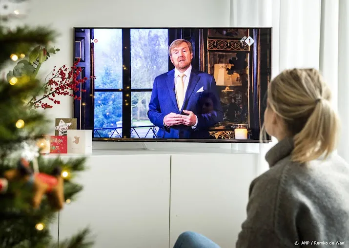 kersttoespraak willem alexander opgenomen in vestibule