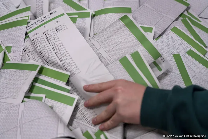 kiesraad minder partijen geregistreerd dan bij vorige verkiezing
