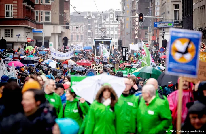 klimaatprotesten in meerdere steden