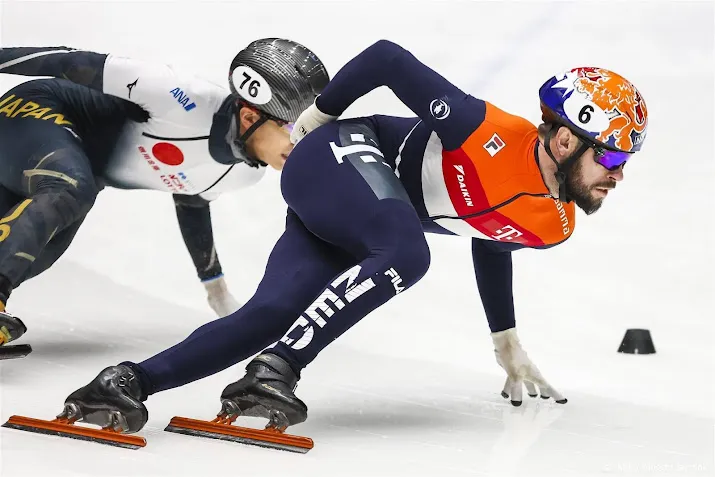 knegt op drie afstanden bij wk shorttrack boer op 500 meter