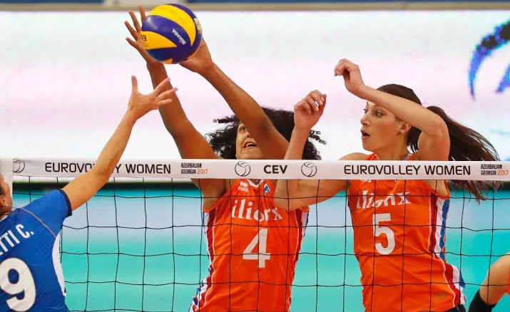 knieblessure volleybalster de kruijf