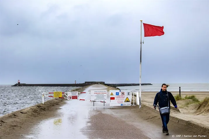 knmi vanaf donderdagavond 24 uur zware regenval in noord holland