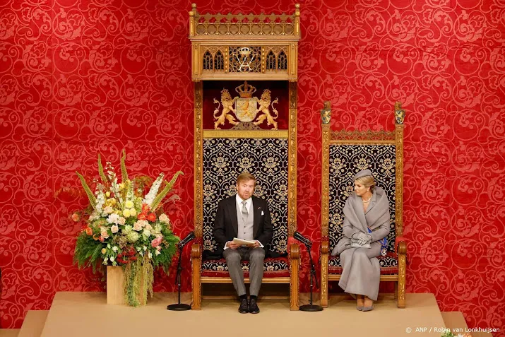 koning zorgwekkend dat mensen vertrouwen verliezen in politiek