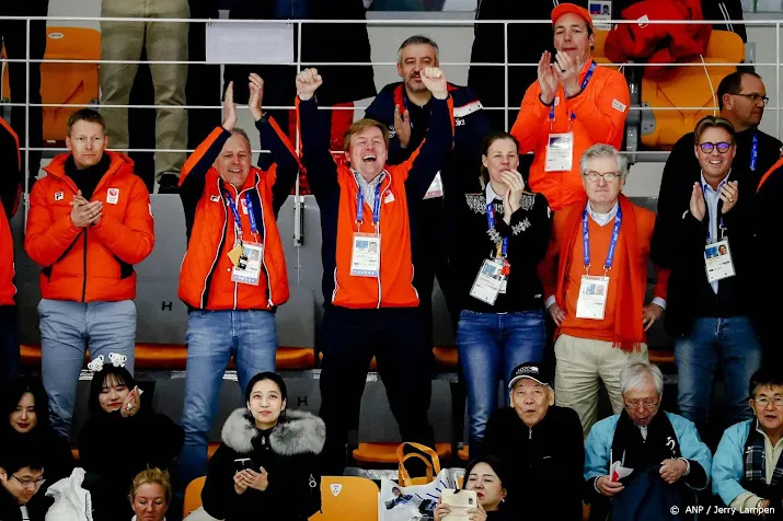 koningspaar wenst nederlandse olympiers succes