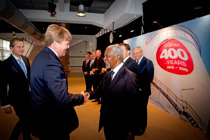 koninklijk paar bedroefd om overlijden annan
