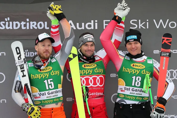 kriechmayr wint super g in val gardena