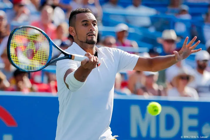 kyrgios geeft toernooizege geen vervolg