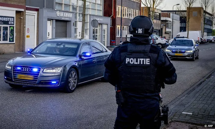 laatste beveiligde transport aangekomen bij bunker