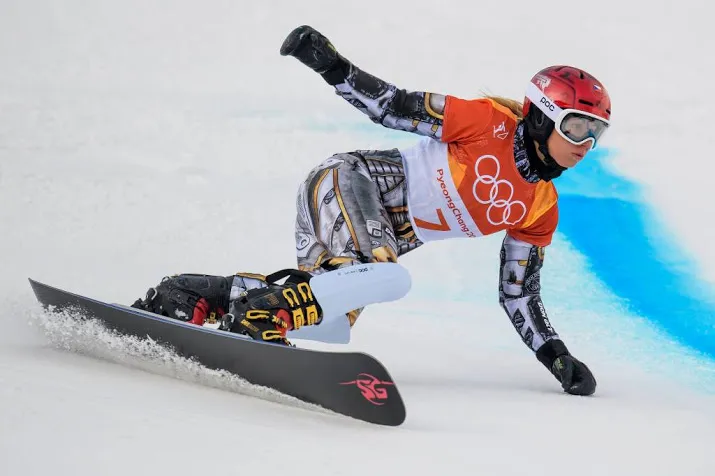 ledecka wint parallel reuzenslalom snowboard