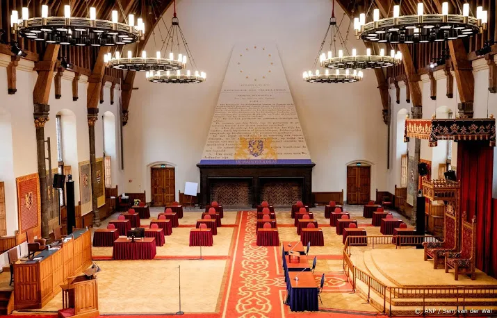 leden eerste kamer gaan minder reizen vanwege coronacrisis