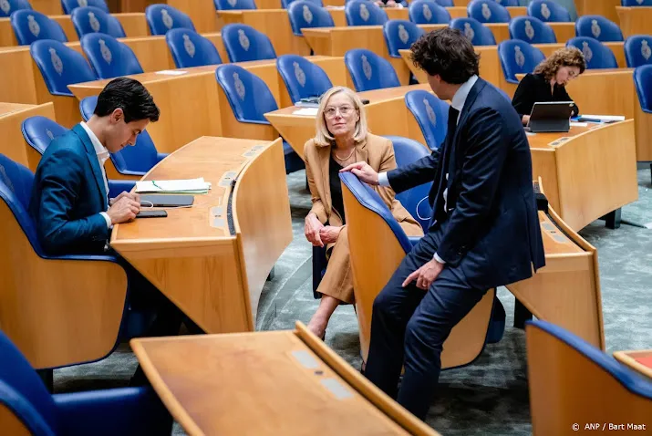 leiders pvda en groenlinks bespreken energieprijzenplan met kaag