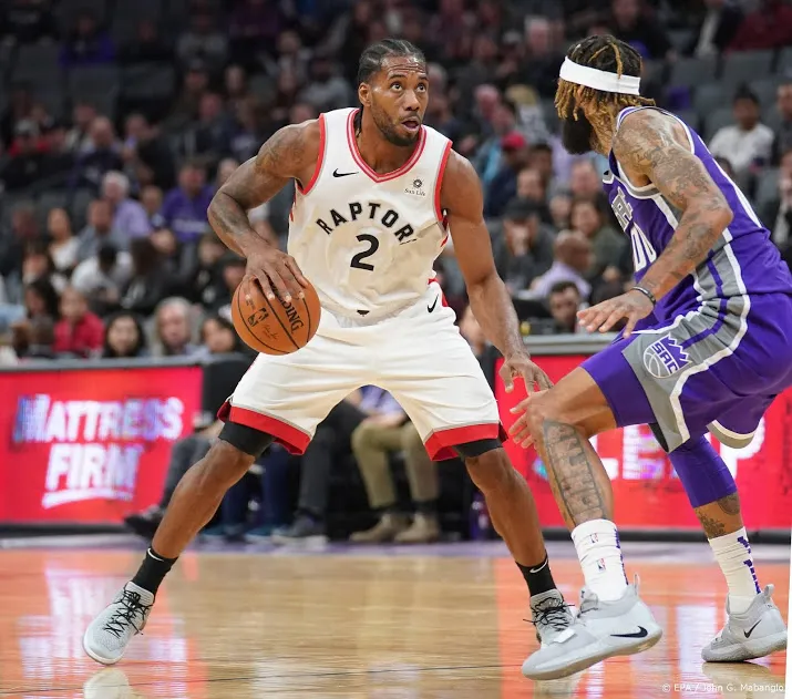 leonard op schot voor raptors