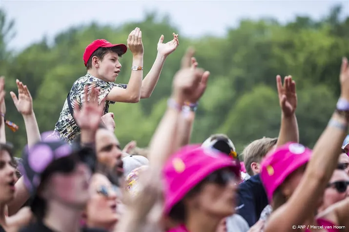 licht wisselvallig weer tijdens pinkpop