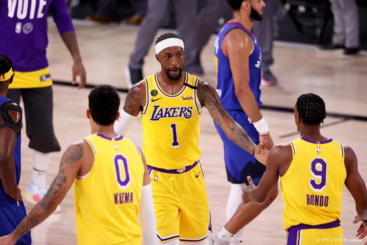 los angeles lakers winnen eerste duel van denver nuggets