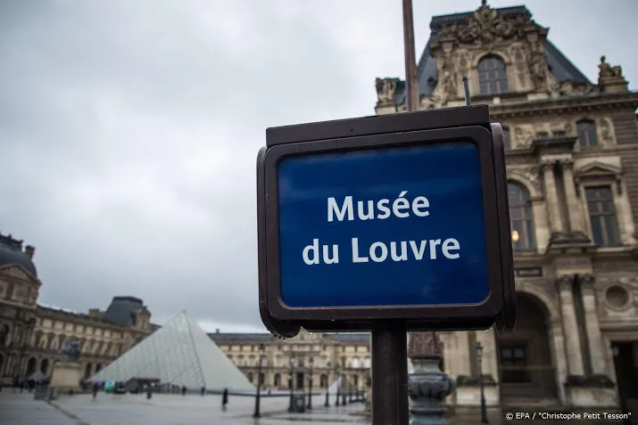 louvre sluit deuren opnieuw vanwege coronavirus