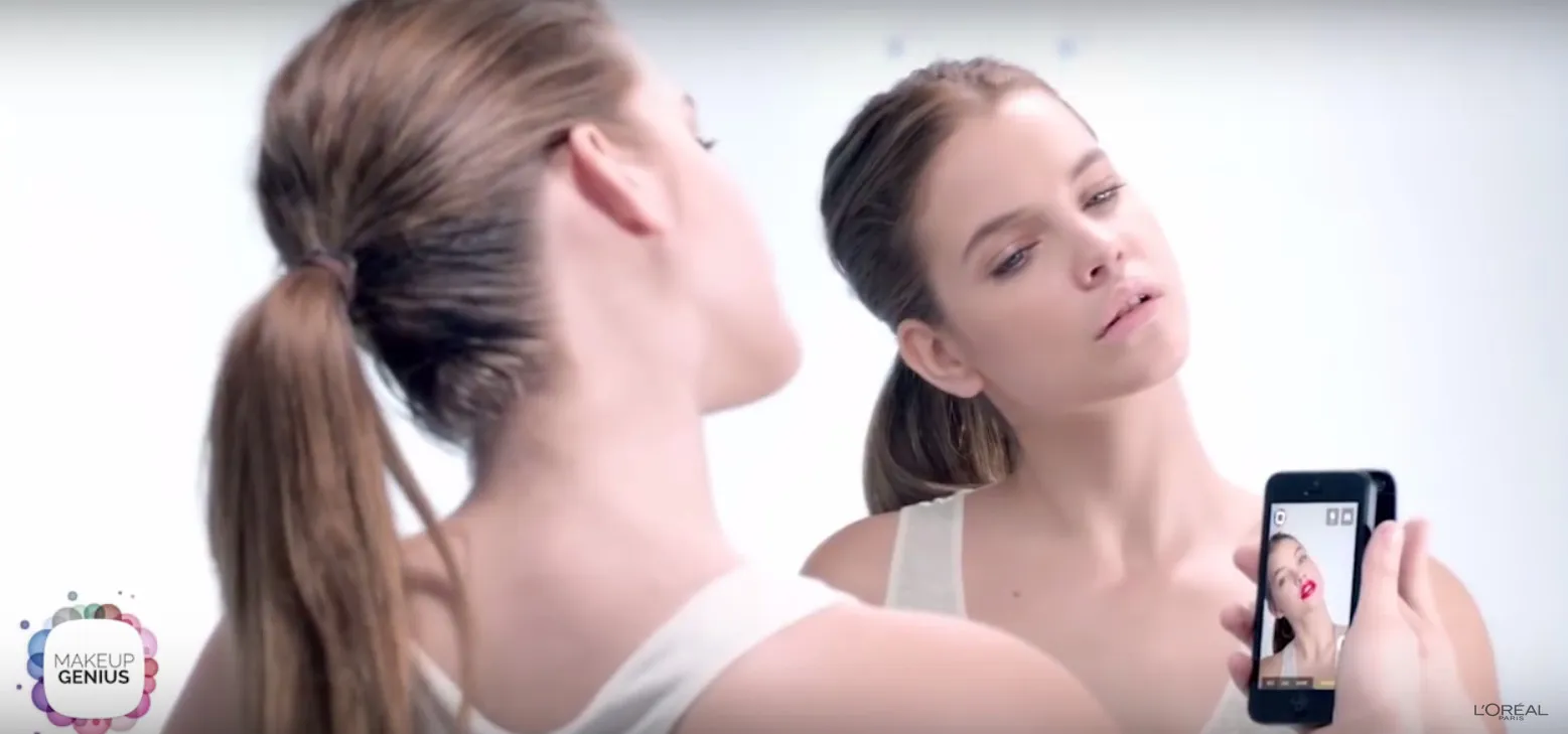 make up app loreal