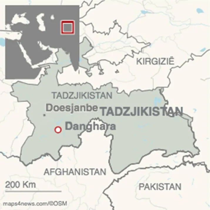 man 56 komt om bij aanrijding tadzjikistan
