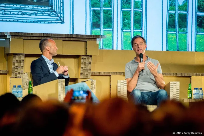 mark rutte geslaagd debuut op lowlands