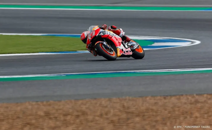 marquez in tweede training ondanks crash