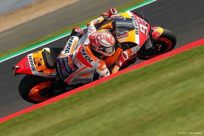 marquez pakt zestigste pole in motogp