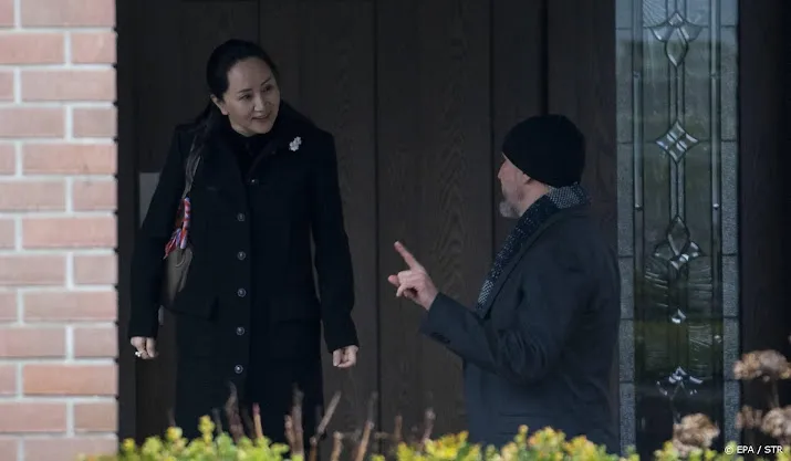 media akkoord ophanden tussen huawei bestuurder en justitie vs