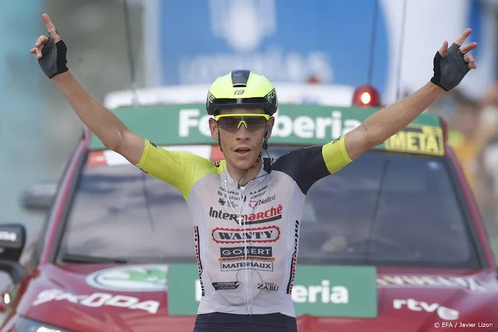 meintjes wint bergrit vuelta evenepoel neemt afstand van roglic
