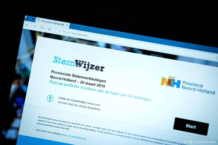 miljoenen nederlanders vullen stemhulpen in