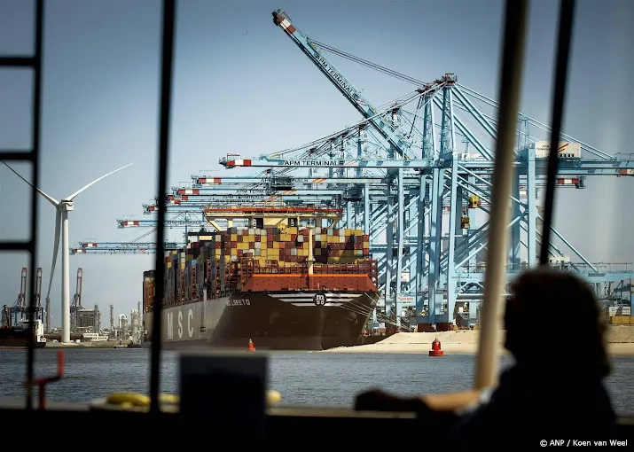 minder goederen via nederlandse zeehavens wel meer amerikaanse