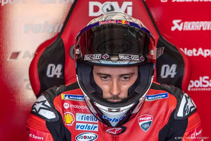 motorcoureur dovizioso vertrekt bij ducati