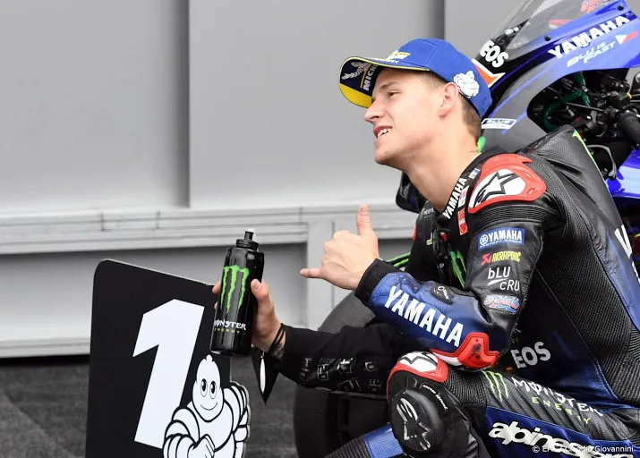 motorcoureur quartararo pakt pole voor gp van italie