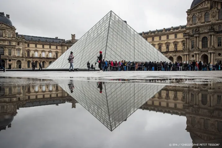 museum het louvre beperkt aantal bezoekers vanwege coronavirus
