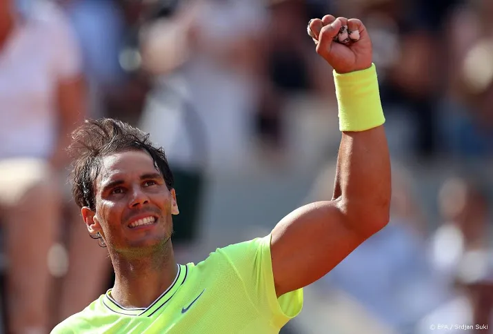 nadal gunt nishikori maar vijf games